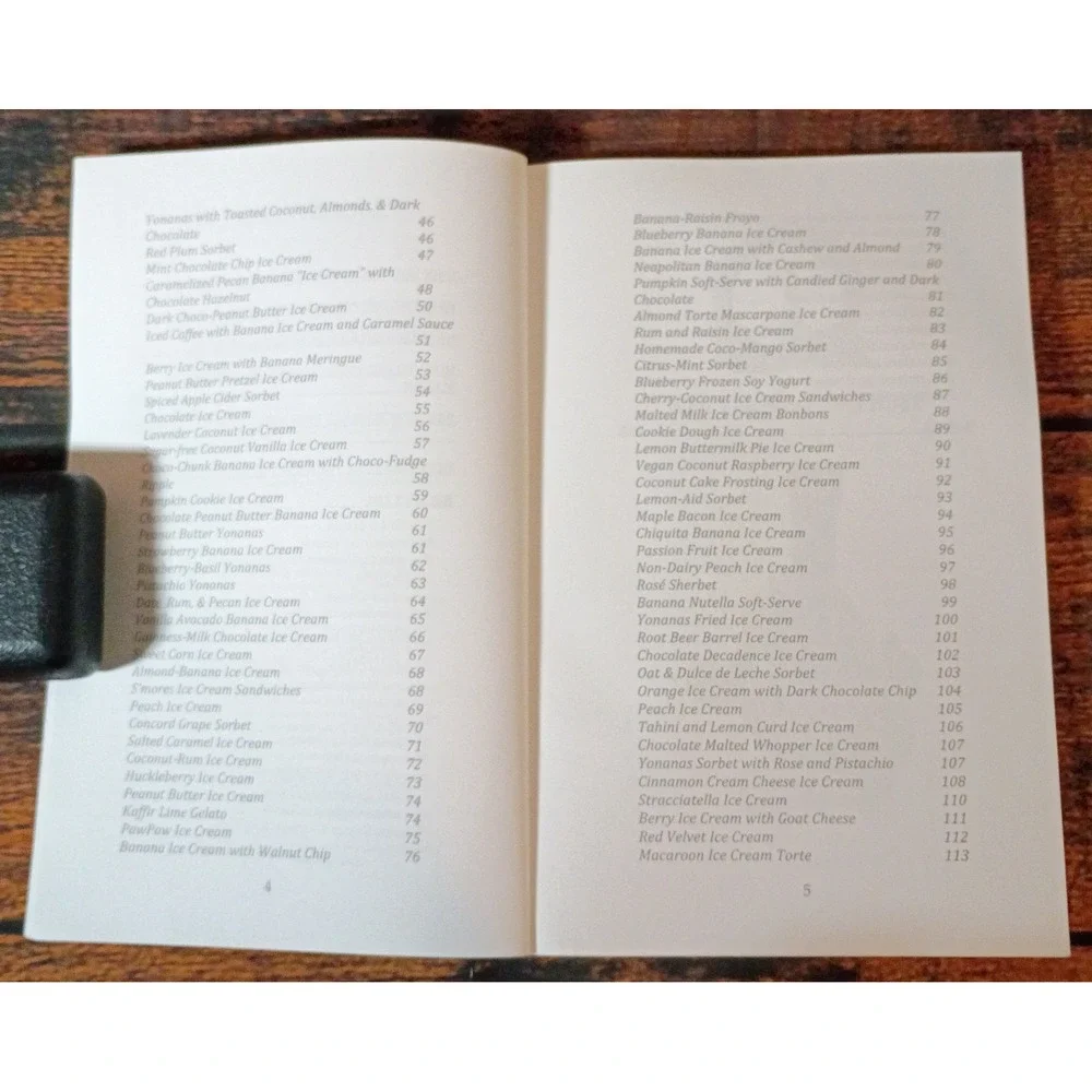 My Yonanas Frozen Treat Maker Recipe Book 101 Vegan Ice Cream Recipes Lisa Brian